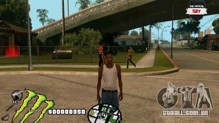 C-HUD Monster Energy para GTA San Andreas