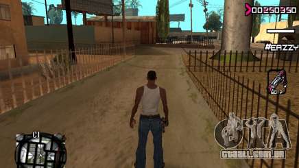 C-HUD WanTed para GTA San Andreas