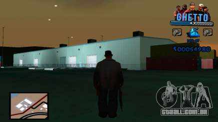 C-HUD Gangster para GTA San Andreas