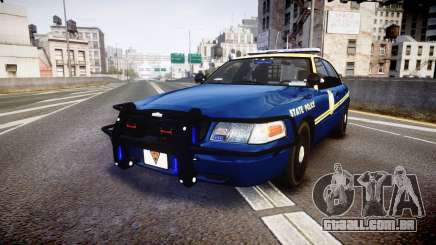 Ford Crown Victoria Virginia State Police [ELS] para GTA 4