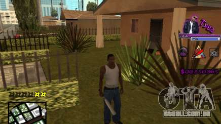 C-HUD by Tyga para GTA San Andreas