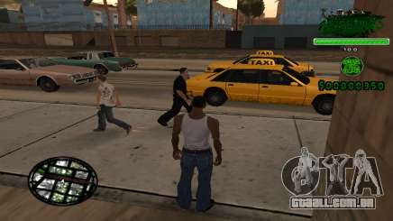 C-HUD Grove St. Family para GTA San Andreas