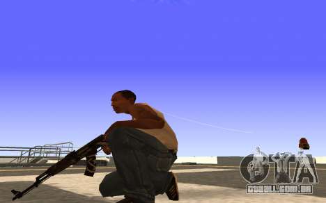 AK-47 Deserto rebelde CS:GO para GTA San Andreas