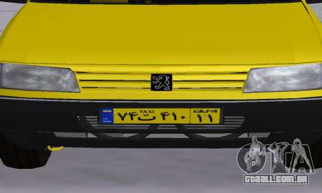 Peugeot 405 Roa Taxi para GTA San Andreas
