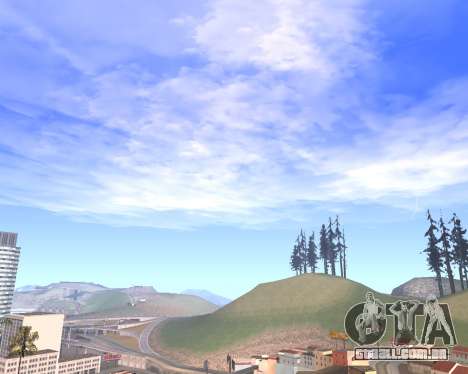 Novo nuvens e Colormod para GTA San Andreas