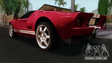 Ford GT FM3 Rims para GTA San Andreas