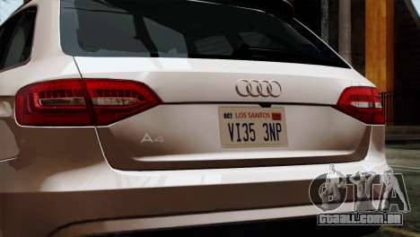 Audi A4 Avant 2013 para GTA San Andreas