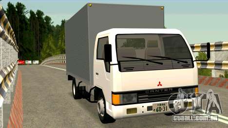 Mitsubishi Fuso Canter 1989 Aluminium Van para GTA San Andreas