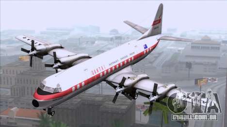 L-188 Electra Qantas para GTA San Andreas