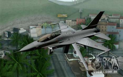F-16 Fighting Falcon RNoAF para GTA San Andreas