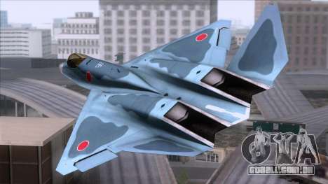 YF-23 JASDF para GTA San Andreas
