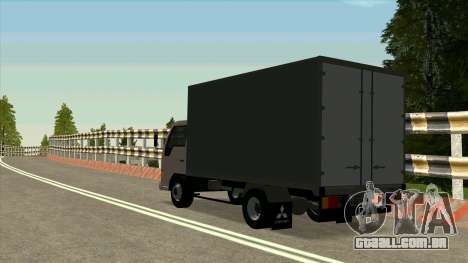 Mitsubishi Fuso Canter 1989 Aluminium Van para GTA San Andreas