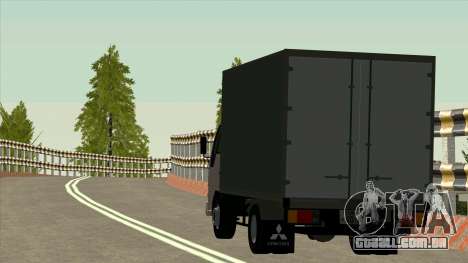 Mitsubishi Fuso Canter 1989 Aluminium Van para GTA San Andreas