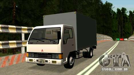 Mitsubishi Fuso Canter 1989 Aluminium Van para GTA San Andreas