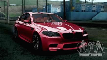 BMW M5 F10 2012 Stock para GTA San Andreas