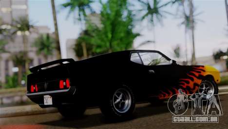 Ford Mustang Mach 1 429 Cobra Jet 1971 FIV АПП para GTA San Andreas