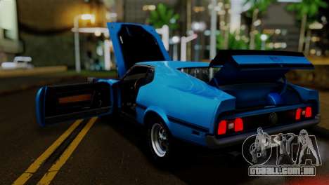 Ford Mustang Mach 1 429 Cobra Jet 1971 FIV АПП para GTA San Andreas