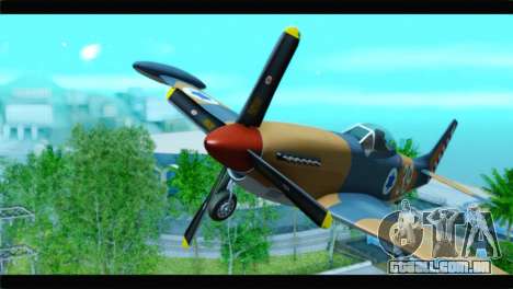 F-51D Israeli Air Force para GTA San Andreas