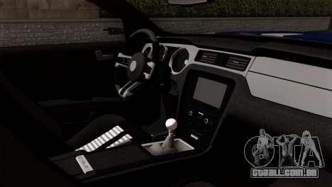 Ford Shelby 2014 para GTA San Andreas