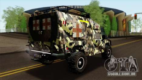 HMMWV M997 Ambulance para GTA San Andreas