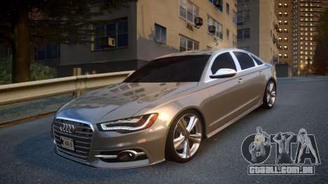 Audi S6 v1.0 2013 para GTA 4