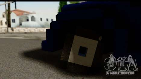 Minecraft Car para GTA San Andreas