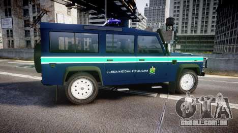 Land Rover Defender Policia GNR [ELS] para GTA 4