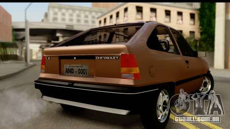 Chevrolet Kadett SL v2.0 para GTA San Andreas