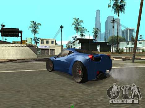 Ferrari 458 Italia para GTA San Andreas