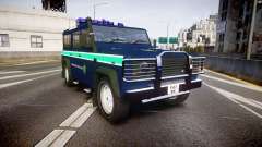 Land Rover Defender Policia GNR [ELS] para GTA 4