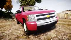 Chevrolet Silverado 1500 LT Extended Cab wheels1 para GTA 4