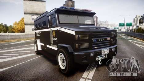GTA V Brute Police Riot [ELS] skin 5 para GTA 4