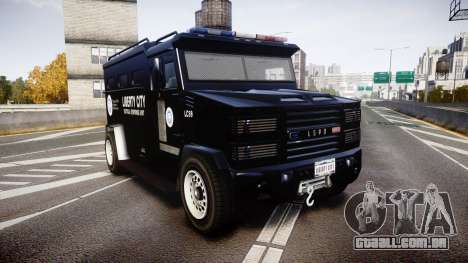 GTA V Brute Police Riot [ELS] skin 2 para GTA 4