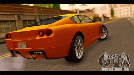 GTA 5 Dewbauchee Super GT para GTA San Andreas