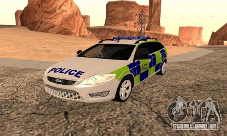 Ford Mondeo Kent Polícia para GTA San Andreas