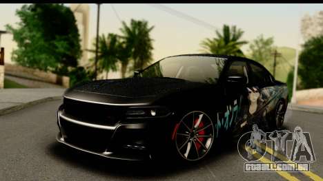 Dodge Charger RT 2015 Sword Art para GTA San Andreas