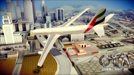 Airbus A340-300 Emirates para GTA San Andreas