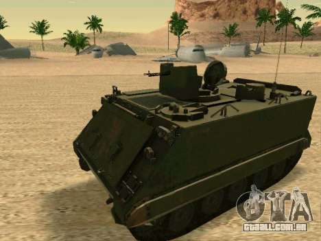 O M113 Blindados De Transporte De Pessoal para GTA San Andreas