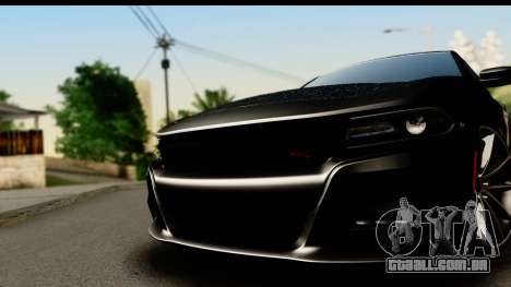 Dodge Charger RT 2015 Sword Art para GTA San Andreas