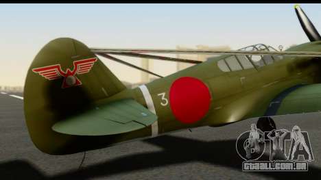 P-40E Kittyhawk IJAAF para GTA San Andreas