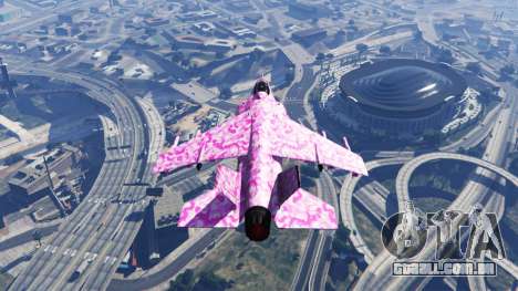 Hydra pink urban camouflage para GTA 5
