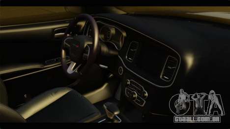 Dodge Charger 2015 Mexican Police para GTA San Andreas