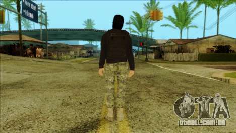 Sicario Skin v10 para GTA San Andreas