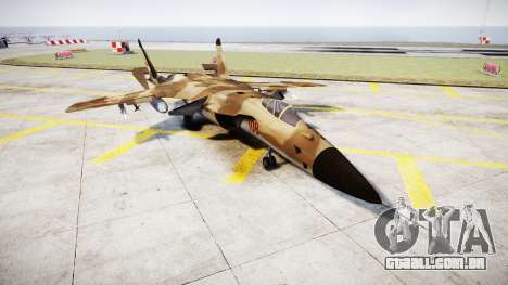 O Su-47 Berkut deserto para GTA 4