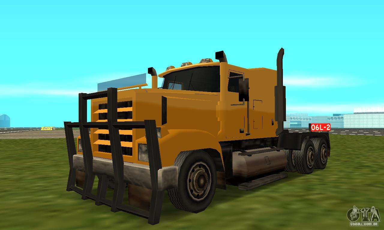 PS2 RoadTrain para GTA San Andreas