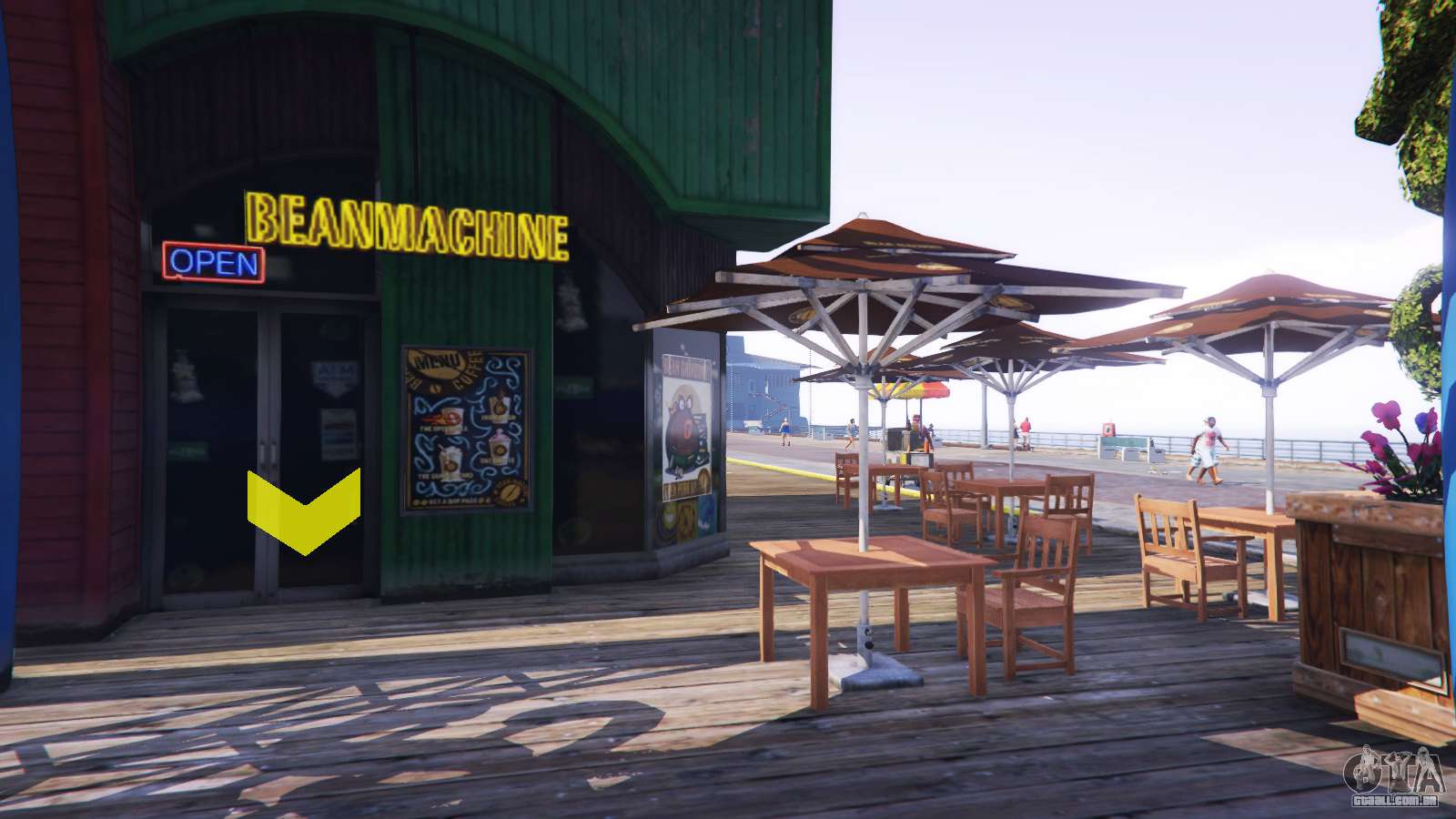 Uma loja de café para GTA 5