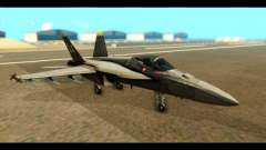 FA-18 Jolly Roger Black para GTA San Andreas