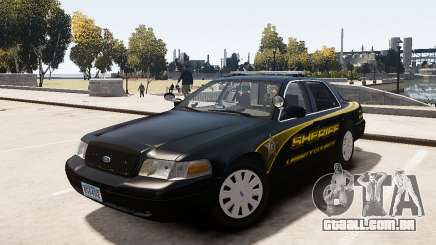 Ford Crown Victoria Sheriff LC [ELS] para GTA 4