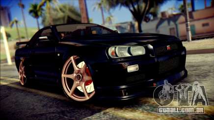 Nissan Skyline GTR V Spec II v2 para GTA San Andreas