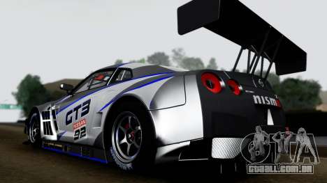 Nissan GT-R (R35) GT3 2012 PJ3 para GTA San Andreas